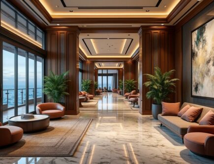 découvrez l'essor des croisières de luxe qui proposent des collections d'art exceptionnelles, dignes des plus grands musées, pour une expérience culturelle unique en mer.