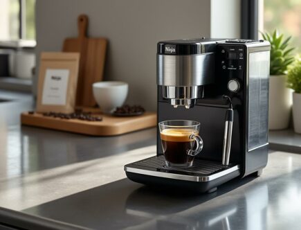 profitez de l'offre exclusive sur la cafetière percolateur ninja luxe café premier es601eu à seulement 370,48 €, avec une remise de 16%. bénéficiez d'une machine évaluée 4 étoiles pour un café de qualité supérieure.
