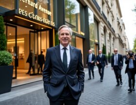 découvrez comment bernard arnault s'apprête à inaugurer un projet d'exception au 103-111 avenue des champs-élysées, un nouveau symbole du luxe et de l'innovation à paris.