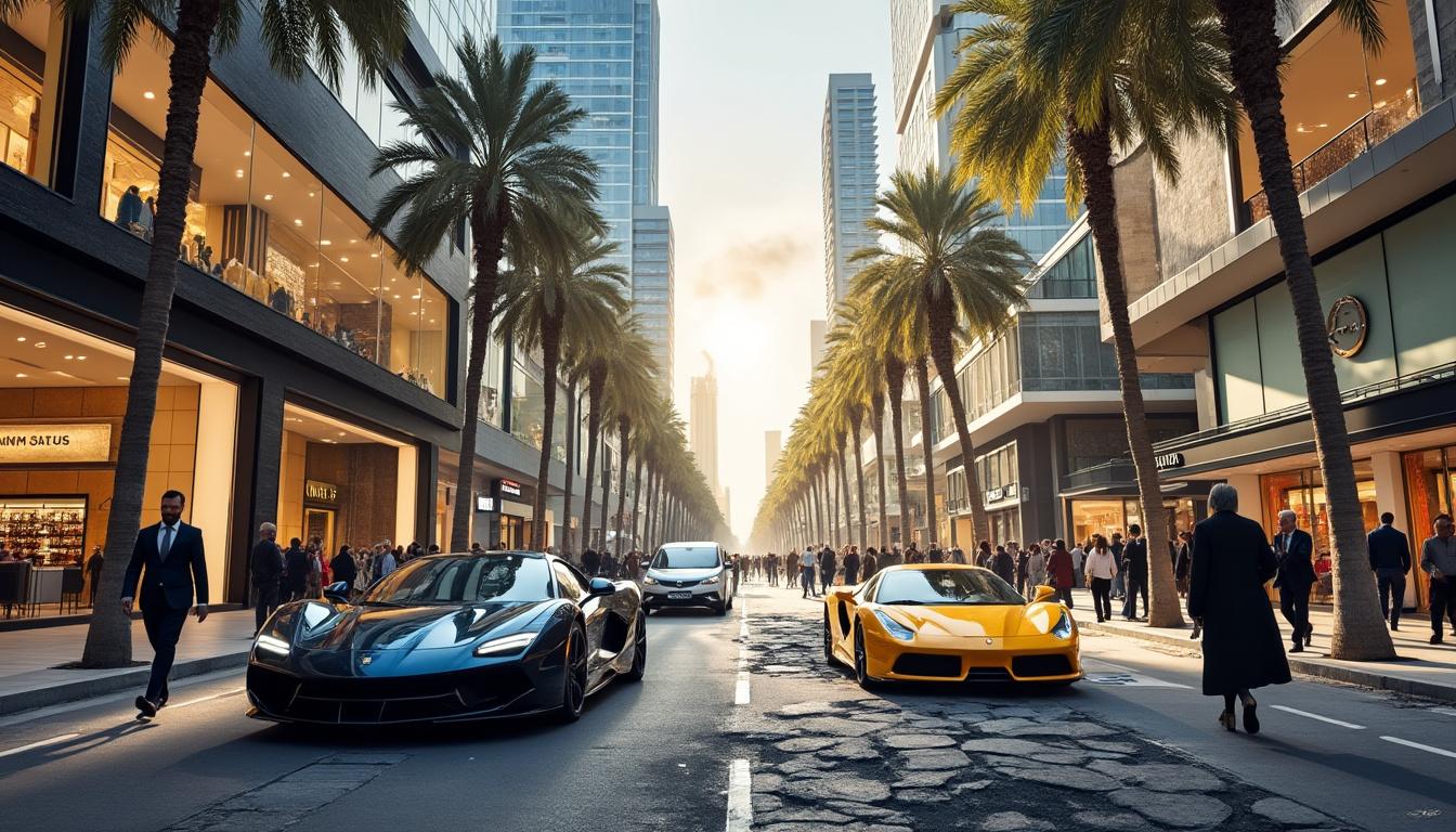 découvrez comment le conflit en iran impacte le marché du luxe à dubaï, entraînant une chute inattendue des ventes et des défis économiques majeurs.