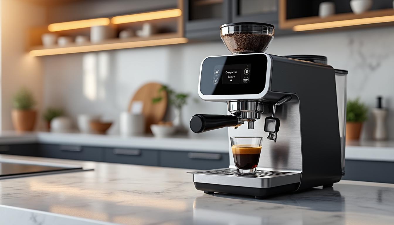 découvrez la machine à café ninja luxe, parfaite pour préparer un expresso puissant ou un café filtré savoureux, s'adaptant à toutes vos envies pour un café parfait à chaque tasse.
