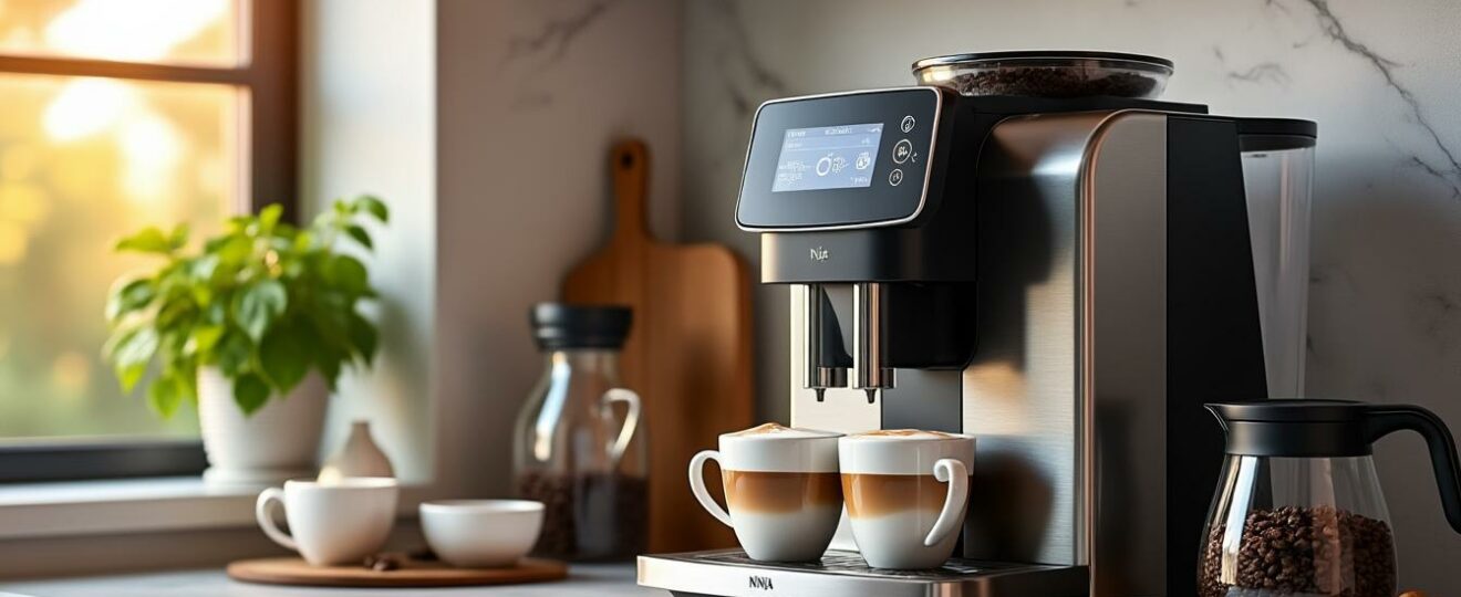 bénéficiez de 25% de réduction sur la machine à café ninja luxe café essential et dégustez des cafés dignes d'un barista directement chez vous !