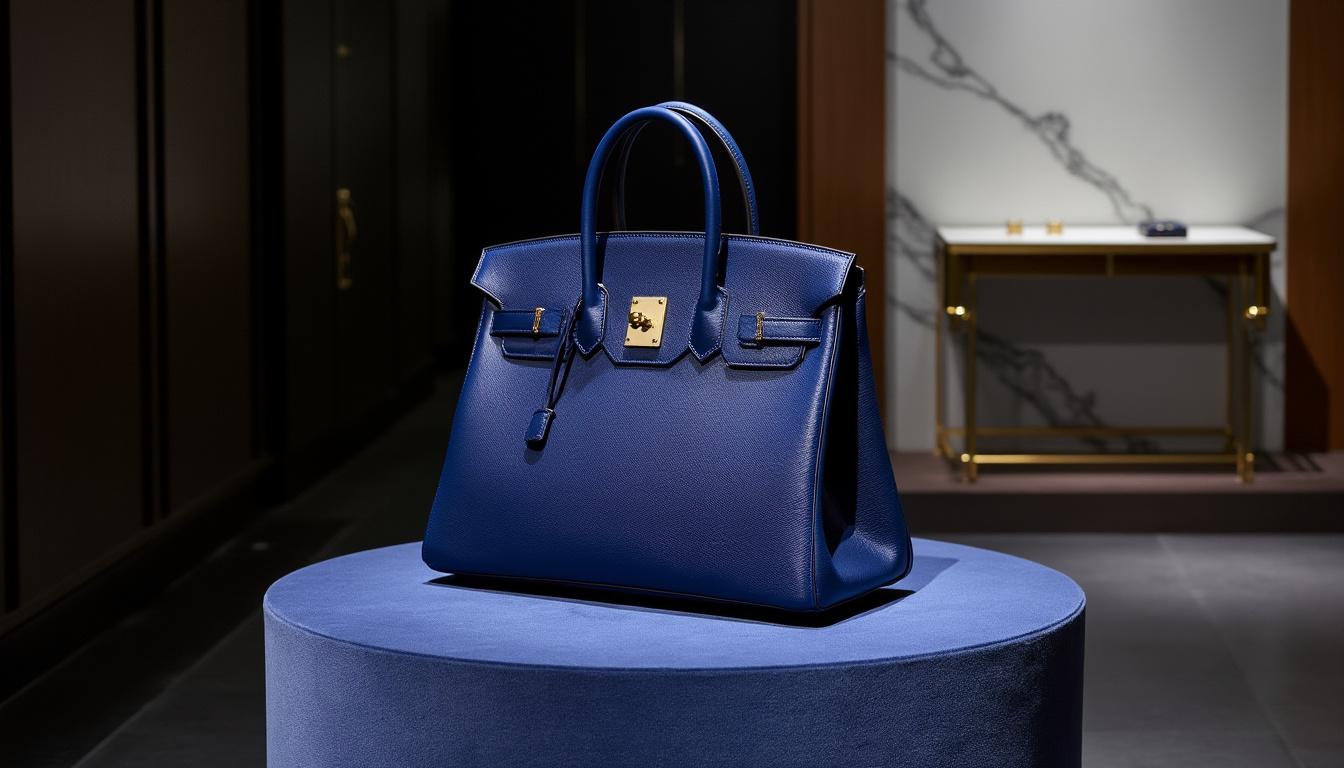 découvrez un sac hermès birkin double signature, une pièce rare et exceptionnelle qui sera la star d'une prestigieuse vente aux enchères de luxe, alliant exclusivité et élégance.