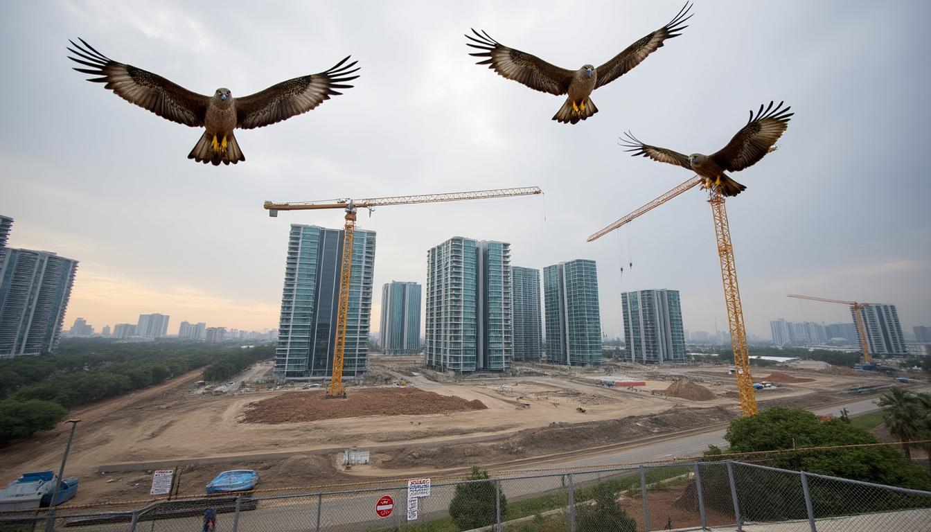 des millions de dollars investis pour arrêter un projet immobilier de luxe afin de protéger deux espèces de rapaces menacées et préserver la biodiversité.