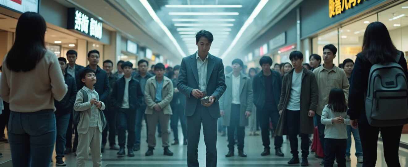 à tokyo, un homme disperse un produit chimique dans un centre commercial, provoquant l'affection d'une vingtaine de personnes. retrouvez tous les détails de cet incident inquiétant.