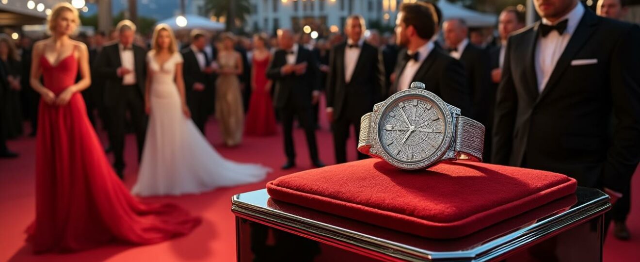 découvrez le mystère au festival de cannes : une montre de luxe évaluée à plus de 700 000 euros disparaît soudainement, plongeant l'événement dans un véritable coup de théâtre.