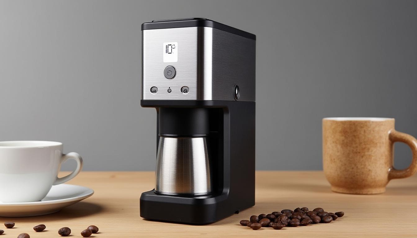 découvrez le ninja luxe café mini, une mouture d'une précision exceptionnelle avec ses 60 réglages et sa balance intégrée, le tout dans un format compact de moins de 27 cm pour un café parfait chez vous.