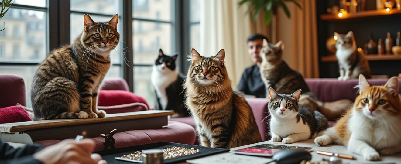 découvrez notre enquête exclusive à lyon où un hôtel de luxe pour chats offre manucure et soins dignes d'une suite présidentielle, alliant confort et bien-être pour nos félins choyés.