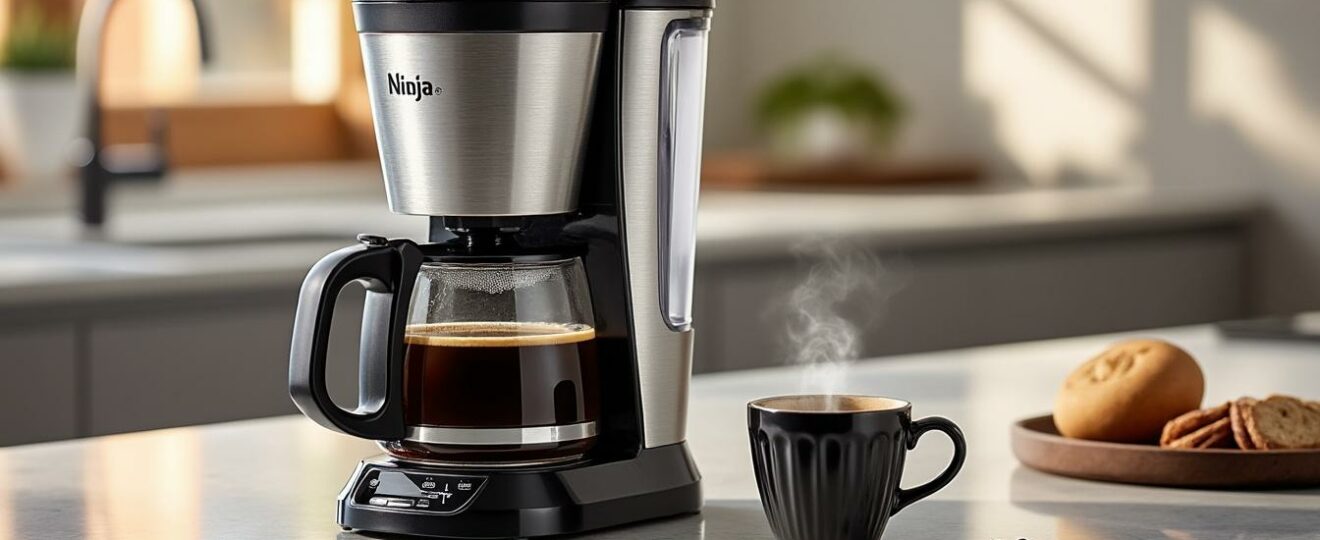 profitez de l'offre exceptionnelle sur la cafetière à percolateur ninja luxe café premier es601eu à seulement 282,56 €, avec une réduction de 28%. préparez votre café préféré avec style et efficacité.