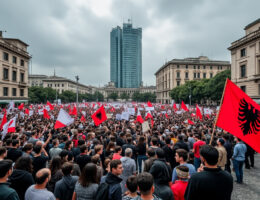 découvrez les détails du 12e jour de mobilisation en albanie contre un projet controversé lié à trump, une mobilisation massive qui suscite de vives réactions.