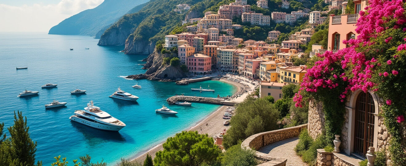 explorez les trésors luxueux de la riviera italienne, de sanremo aux cinque terre, et découvrez des paysages époustouflants, des villages pittoresques et une élégance méditerranéenne unique.