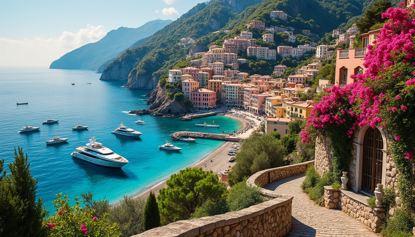 explorez les trésors luxueux de la riviera italienne, de sanremo aux cinque terre, et découvrez des paysages époustouflants, des villages pittoresques et une élégance méditerranéenne unique.