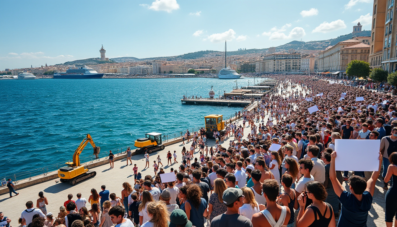 découvrez le débat autour du nouveau terminal de croisières à marseille, où la ville cherche à préserver l’espace public tout en développant ses infrastructures portuaires.