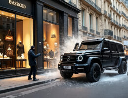 un braquage spectaculaire à la voiture-bélier secoue une boutique de luxe à paris, avec un préjudice estimé à 500 000 euros.