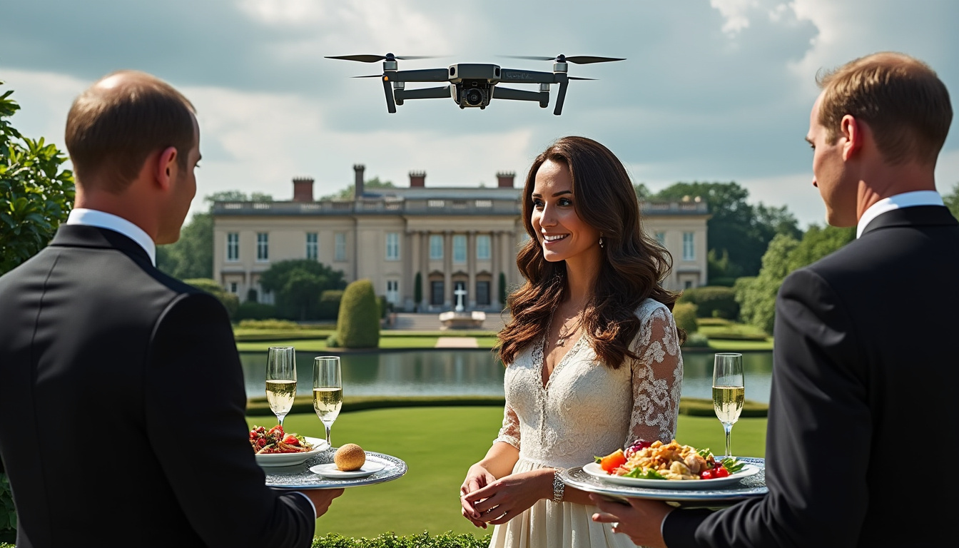 découvrez les séjours d’exception de kate middleton et william, mêlant zones d’exclusion aérienne strictes et services de majordome personnalisés pour un confort absolu.