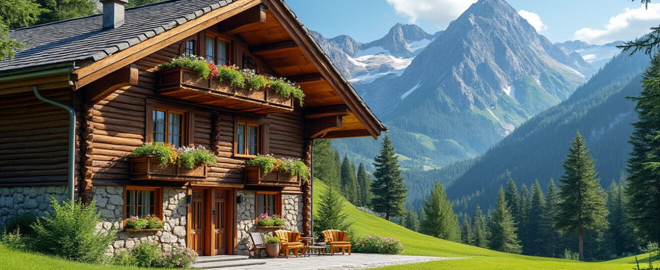 découvrez le charme intemporel des vacances d'été à la montagne dans un chalet authentique, alliant confort et nature pour des souvenirs inoubliables.