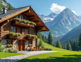 découvrez le charme intemporel des vacances d'été à la montagne dans un chalet authentique, alliant confort et nature pour des souvenirs inoubliables.