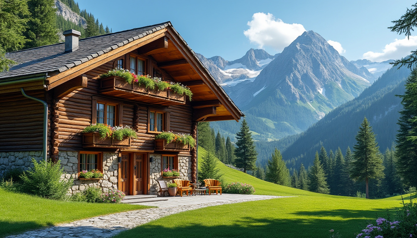 découvrez le charme intemporel des vacances d'été à la montagne dans un chalet authentique, alliant confort et nature pour des souvenirs inoubliables.