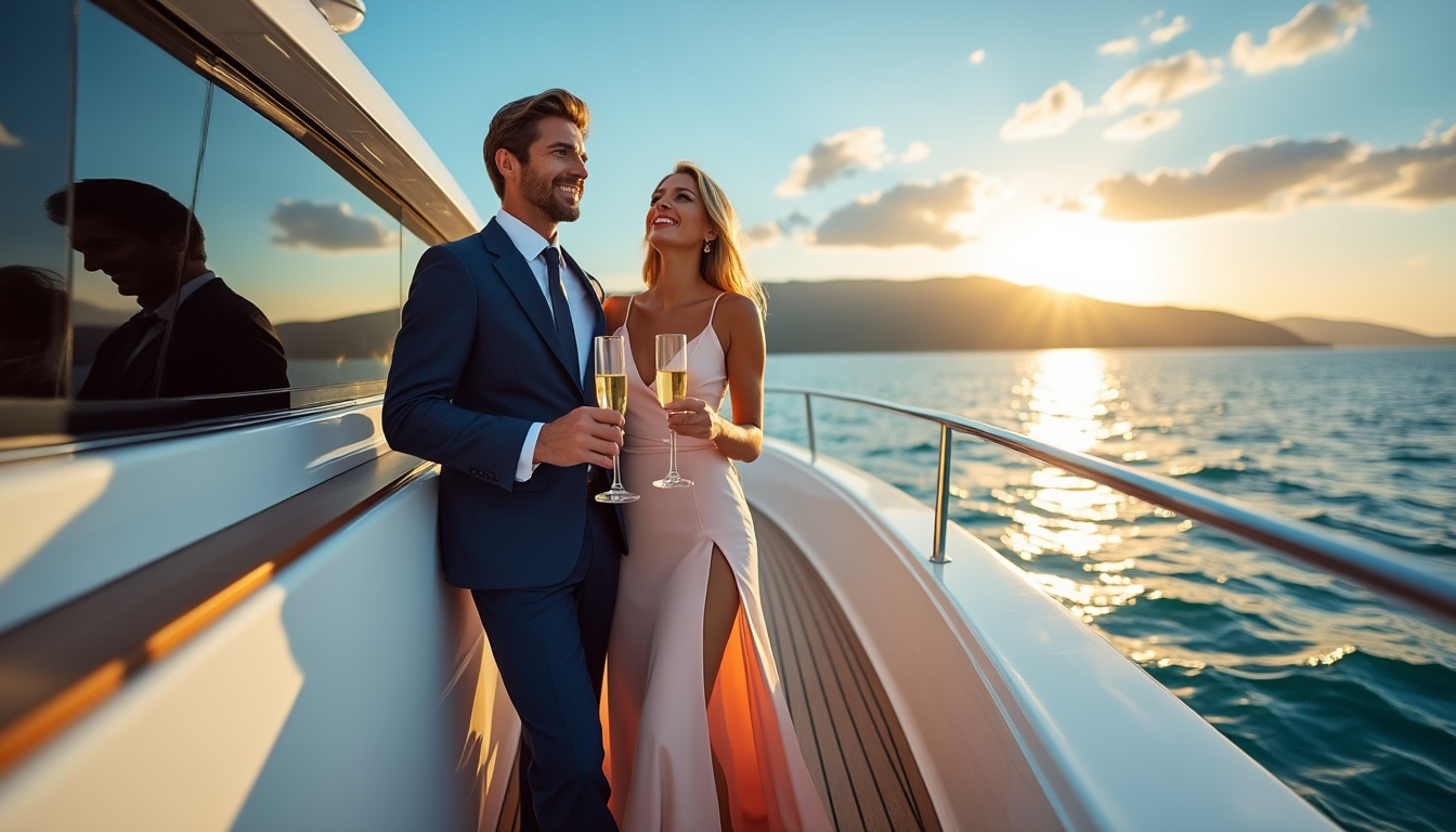 découvrez l’exclusivité : cyril hanouna et shana loustau complices lors d’une escapade luxueuse à bord d’un yacht lamborghini, mêlant détente et élégance pour un moment inoubliable.
