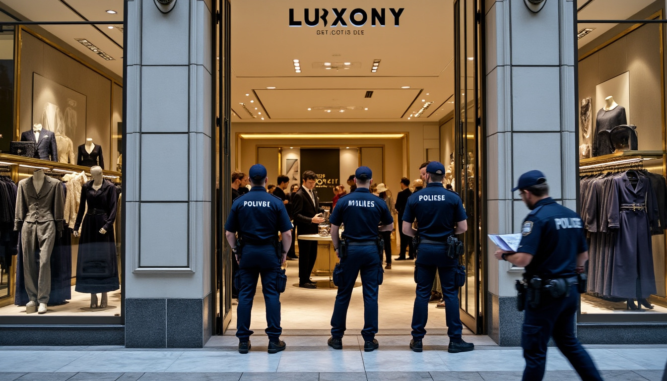 enquĂȘte en italie avec perquisitions chez onze grandes maisons de luxe, notamment prada, givenchy et dolce & gabbana, pour des raisons encore inconnues.