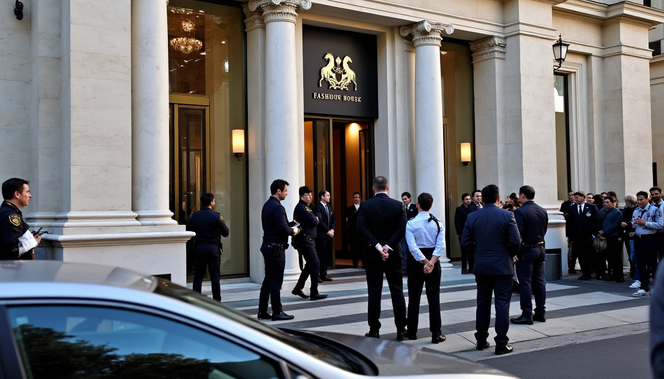 enquĂȘte en italie avec perquisitions chez onze grandes maisons de luxe, dont prada, givenchy et dolce & gabbana, dans le cadre d'une opĂ©ration judiciaire majeure.