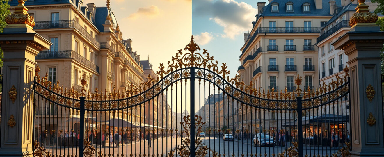 découvrez comment l'europe allie modernité et traditions à travers une clôture unique, où le luxe et les contrastes prennent tout leur sens.