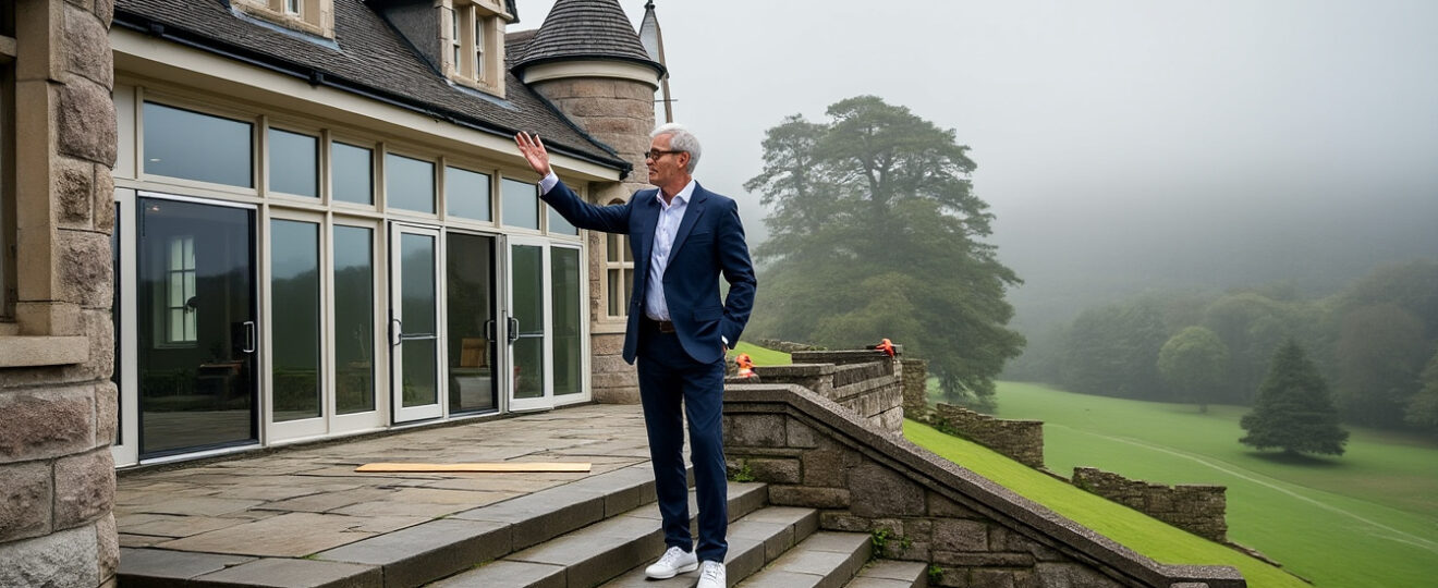 découvrez comment l'ancien champion de wimbledon 2013 et rival emblématique de roger federer transforme un manoir écossais, alliant histoire et modernité.