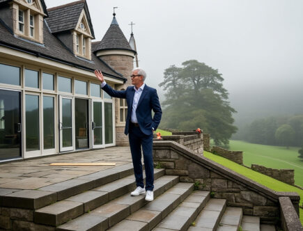 découvrez comment l'ancien champion de wimbledon 2013 et rival emblématique de roger federer transforme un manoir écossais, alliant histoire et modernité.