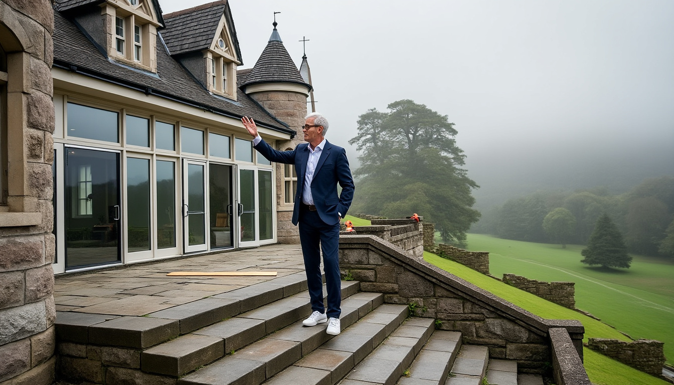 découvrez comment l'ancien champion de wimbledon 2013 et rival emblématique de roger federer transforme un manoir écossais, alliant histoire et modernité.