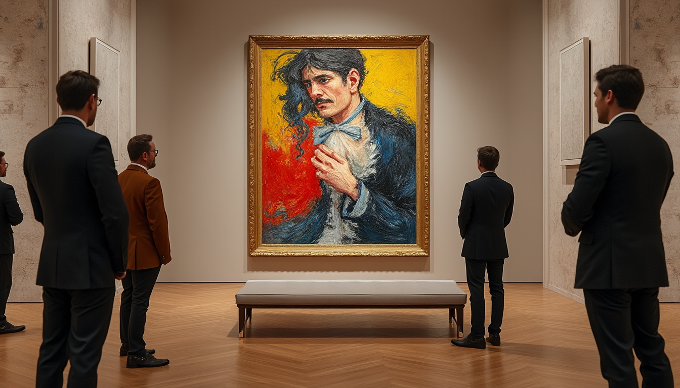 découvrez une œuvre expressionniste fascinante de 1898, estimée à plus de 50 000 €, dévoilée en galerie. plongez dans le luxe artistique et le génie intemporel de ce peintre.