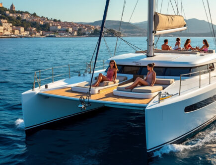 découvrez marseille autrement à bord d'une croisière exclusive en catamaran de luxe, alliant confort, élégance et paysages magnifiques pour une expérience inoubliable.