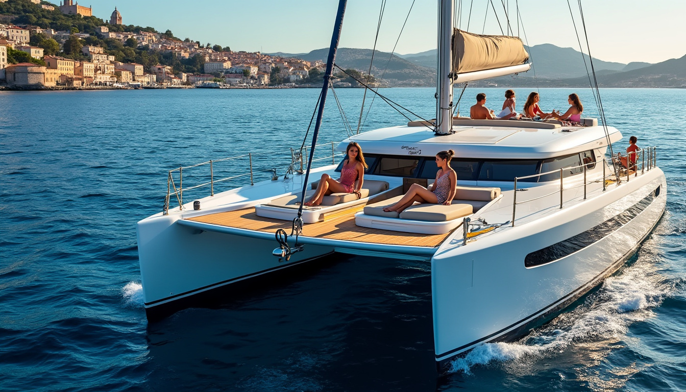 découvrez marseille autrement à bord d'une croisière exclusive en catamaran de luxe, alliant confort, élégance et paysages magnifiques pour une expérience inoubliable.