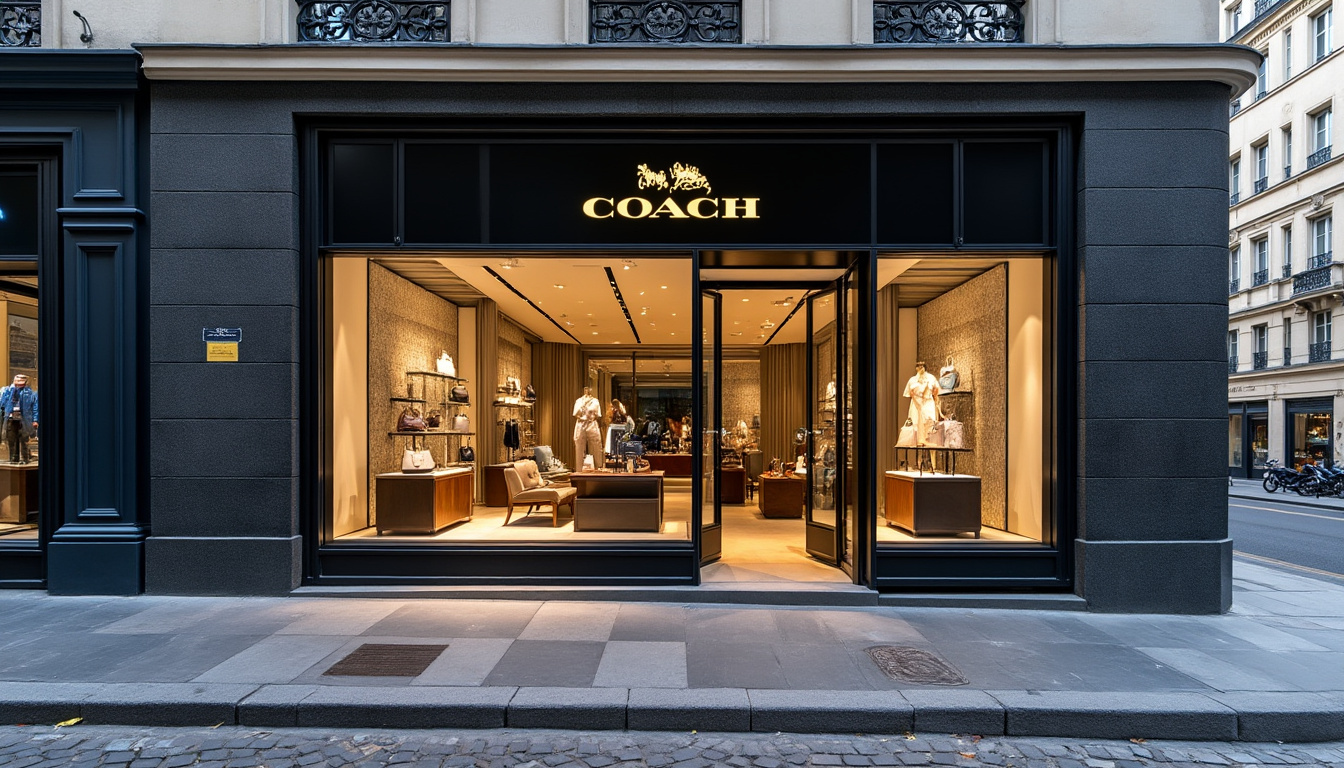 tapestry, le leader américain du luxe, ouvre sa première boutique coach au centre de paris, offrant une expérience shopping unique alliant élégance et exclusivité.