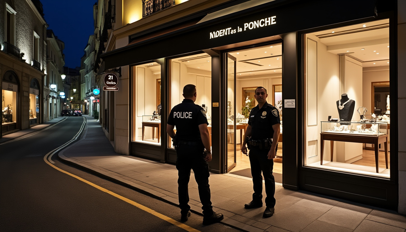 découvrez le braquage spectaculaire d'une montre de luxe à 260 000 € à saint-tropez, suivi d'une course-poursuite intense entre voleurs et forces de l'ordre.