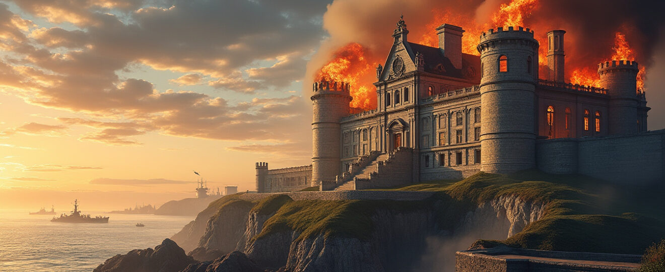 découvrez l'histoire captivante d'un palace breton légendaire, marqué par un siècle d'exception entre luxe, guerres et incendies, sur la magnifique côte bretonne.