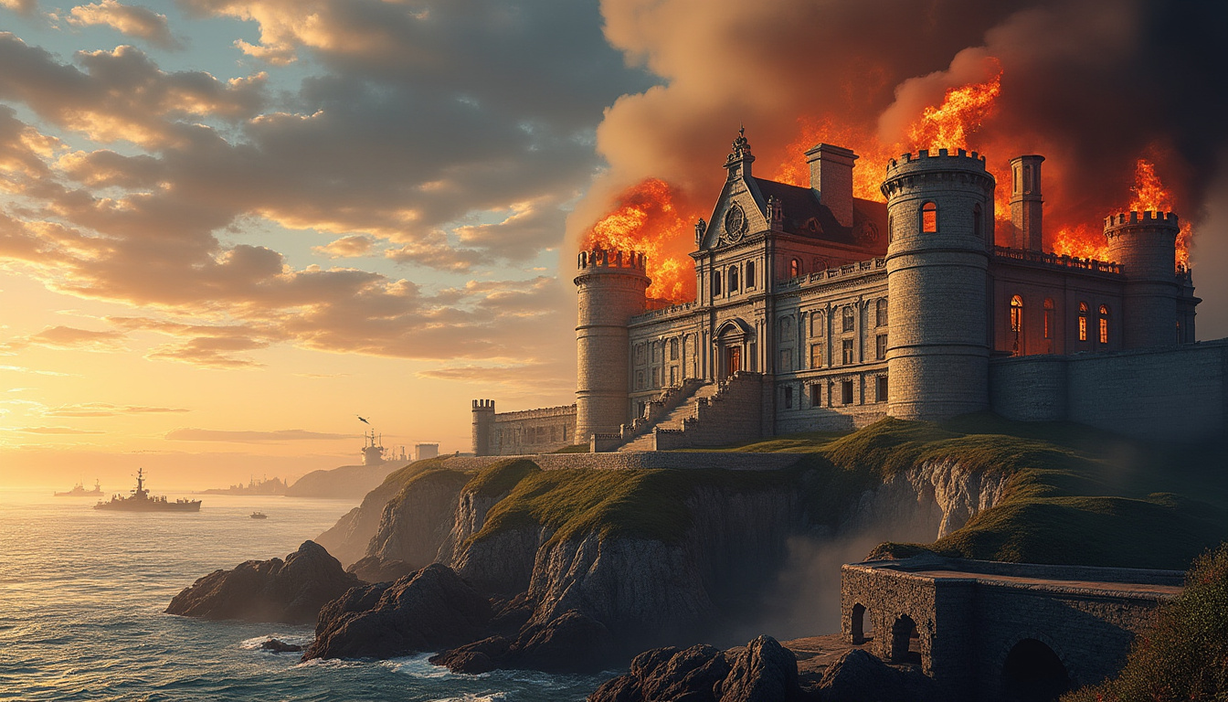 découvrez l'histoire captivante d'un palace breton légendaire, marqué par un siècle d'exception entre luxe, guerres et incendies, sur la magnifique côte bretonne.