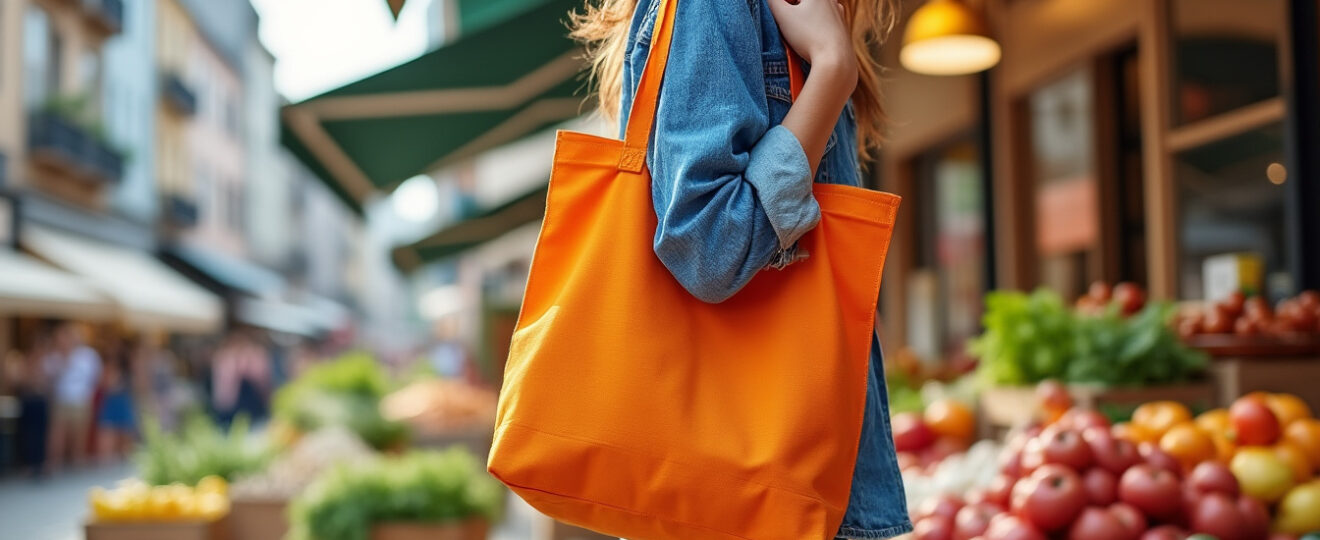 découvrez comment un cabas de supermarché à seulement 3 euros devient l'accessoire tendance incontournable, surpassant les sacs de luxe en style et en praticité.