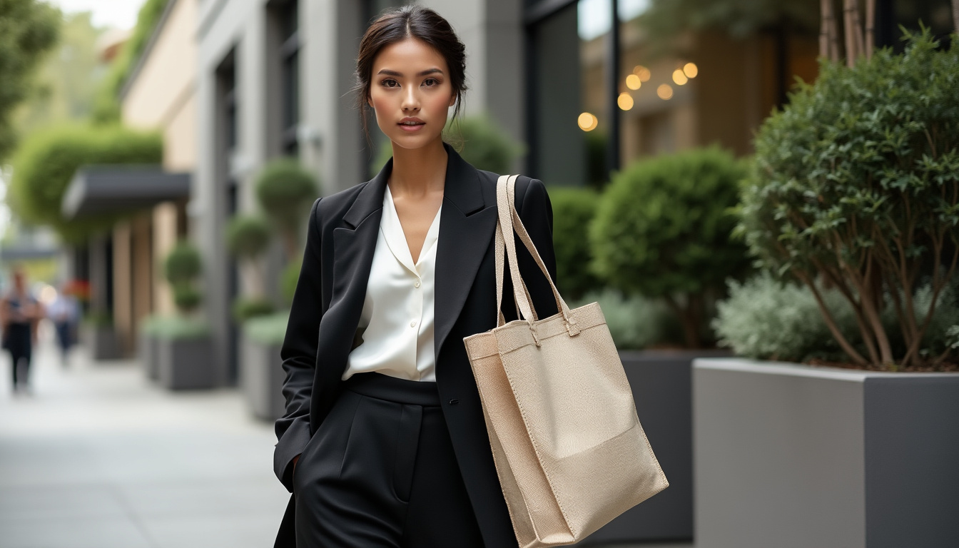 découvrez comment un simple cabas de supermarché à 3 euros devient l'accessoire tendance incontournable, détrônant les sacs de luxe avec style et praticité.