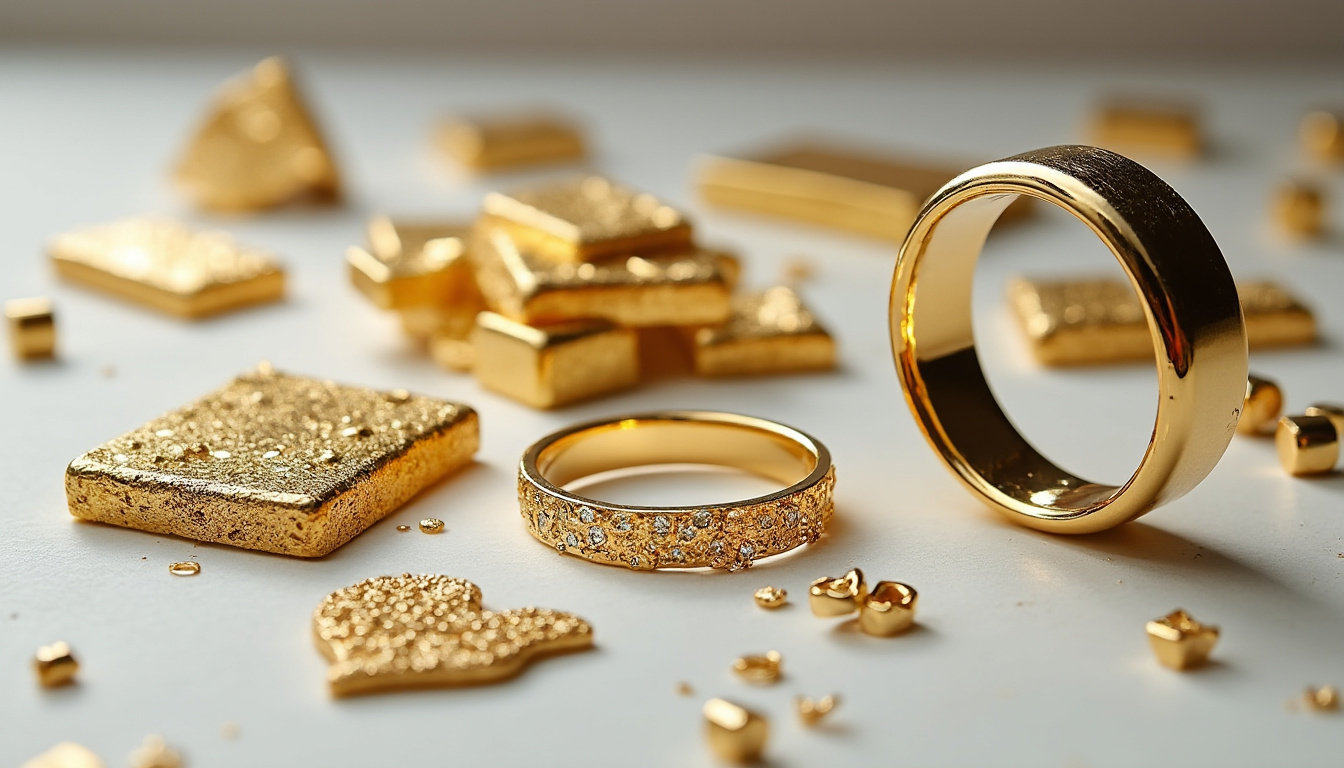 la banque d'angleterre innove en transformant l'or recyclé de ses anciens téléphones en bijoux de luxe, alliant durabilité et élégance.