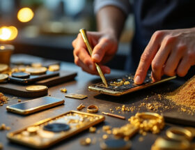 découvrez comment la banque d'angleterre réinvente le recyclage en transformant l'or provenant de ses anciens téléphones en bijoux haut de gamme, alliant durabilité et luxe.