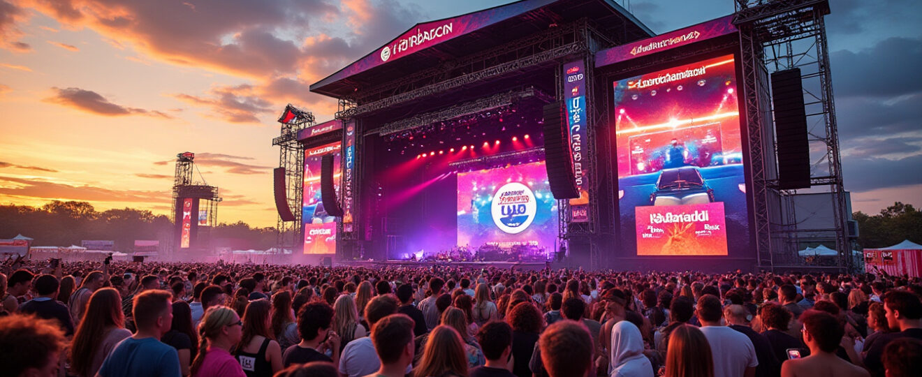 découvrez comment les concerts d'oasis, charli xcx, et harry styles deviennent de véritables spectacles commerciaux mêlant musique et show spectaculaire.