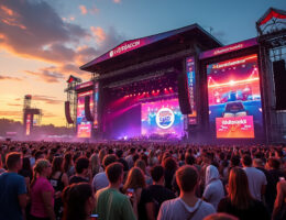 découvrez comment les concerts d'oasis, charli xcx, et harry styles deviennent de véritables spectacles commerciaux mêlant musique et show spectaculaire.